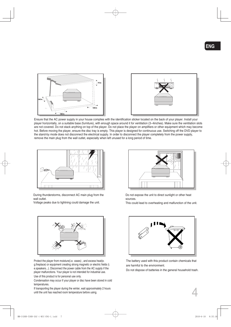 Samsung MM-C430D User Manual | Page 6 / 68