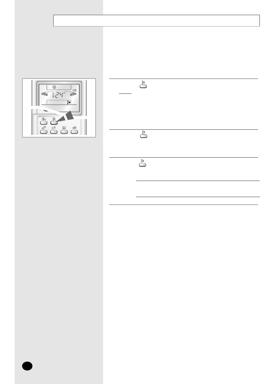 Adjusting the airflow direction vertically | Samsung AS09CM2X User Manual | Page 18 / 28