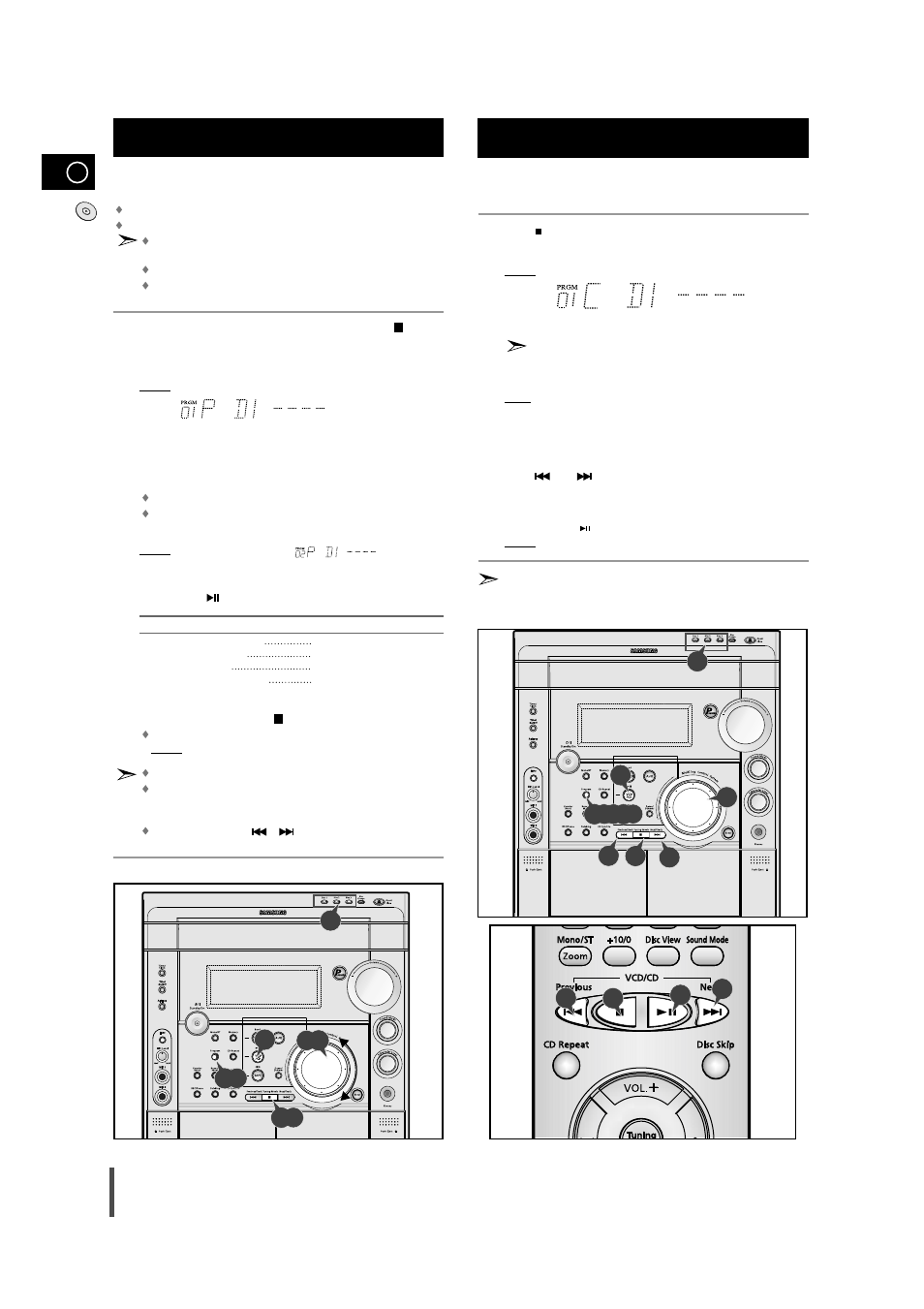 Programming the order of playback, Checking or changing programmed tracks | Samsung AH68-01236A User Manual | Page 14 / 28