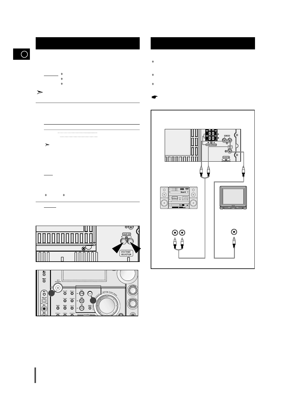 Connecting to an external source, Connecting to the equipment | Samsung AH68-01236A User Manual | Page 8 / 28