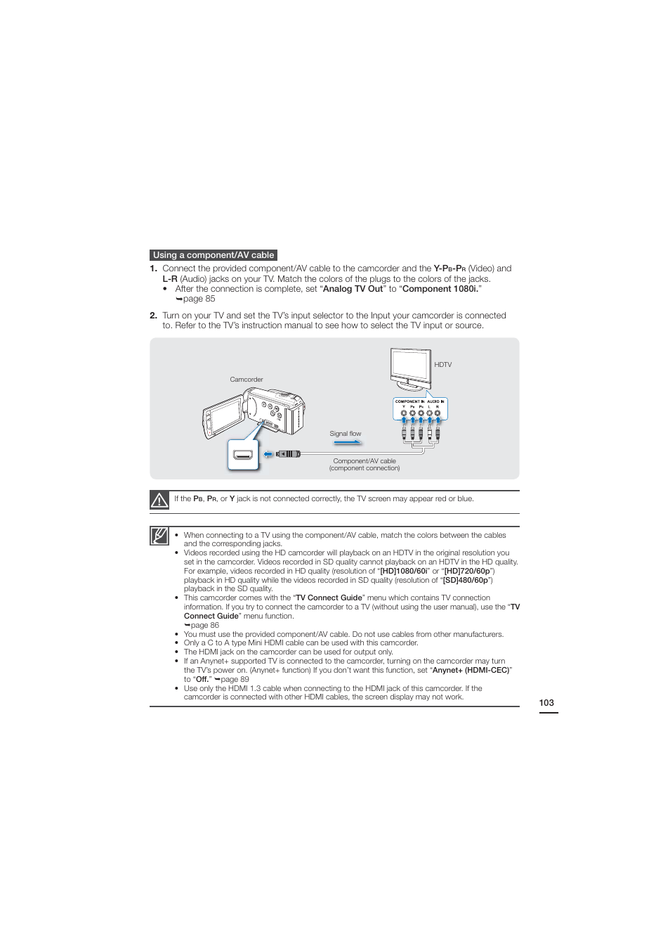 Samsung HMX-H204BN User Manual | Page 115 / 145