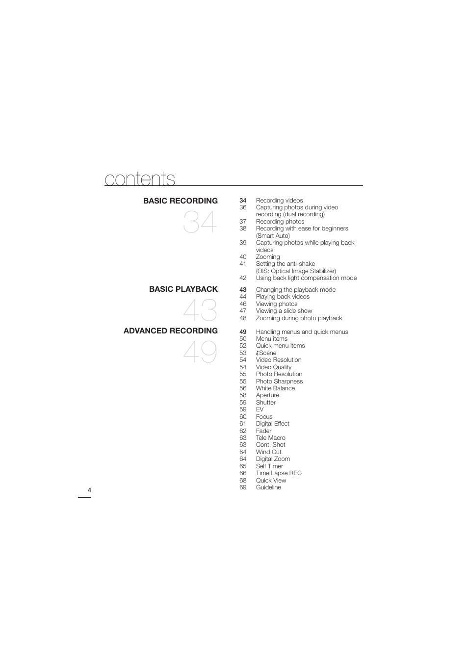 Samsung HMX-H204BN User Manual | Page 16 / 145