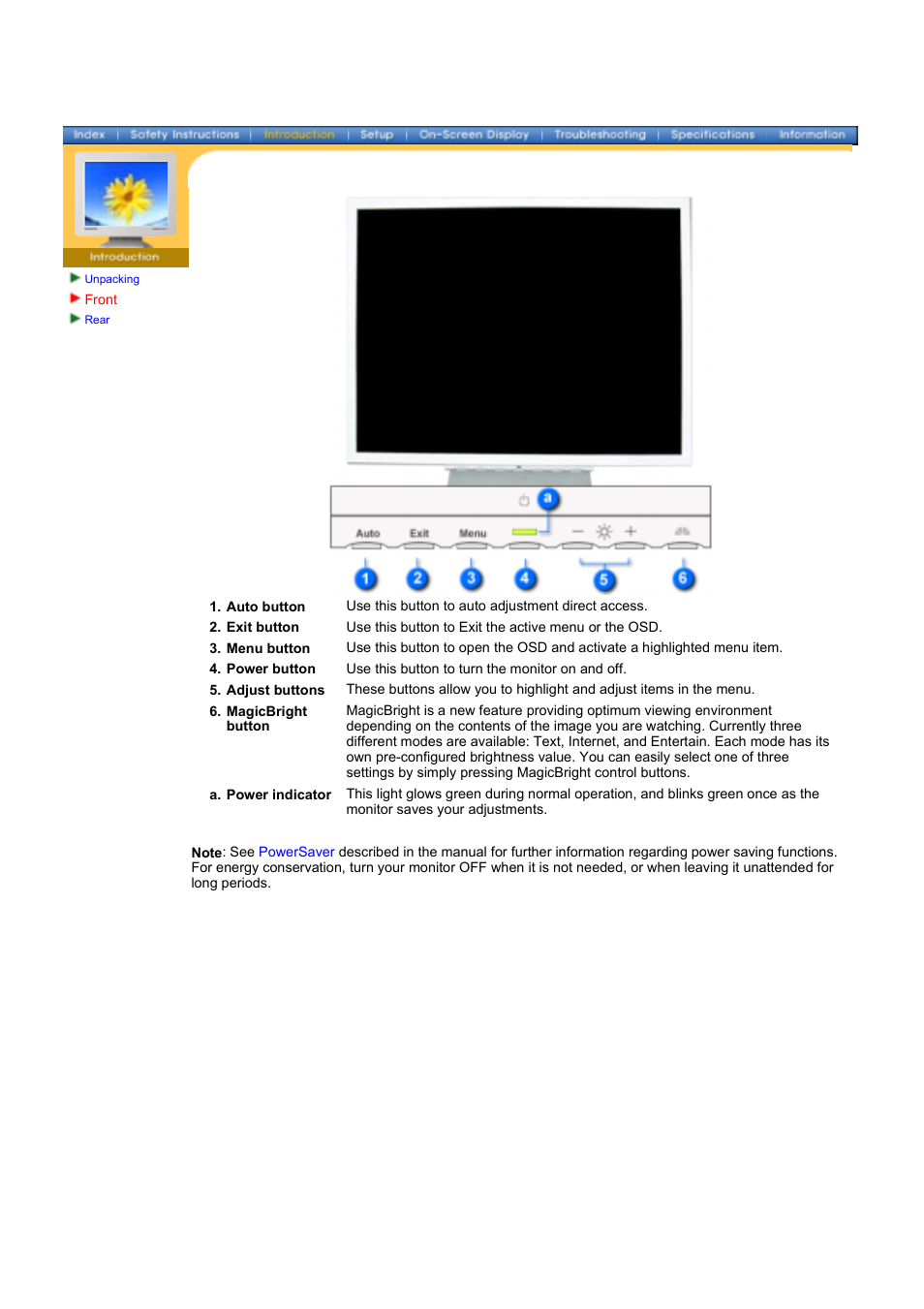 Syncmaster 172x | Samsung 172x User Manual | Page 12 / 69