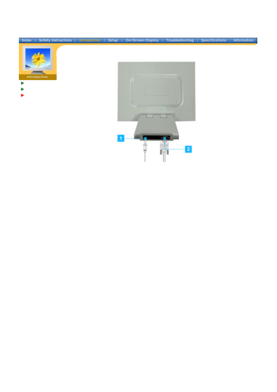 Rear, Syncmaster 152x | Samsung 172x User Manual | Page 13 / 69