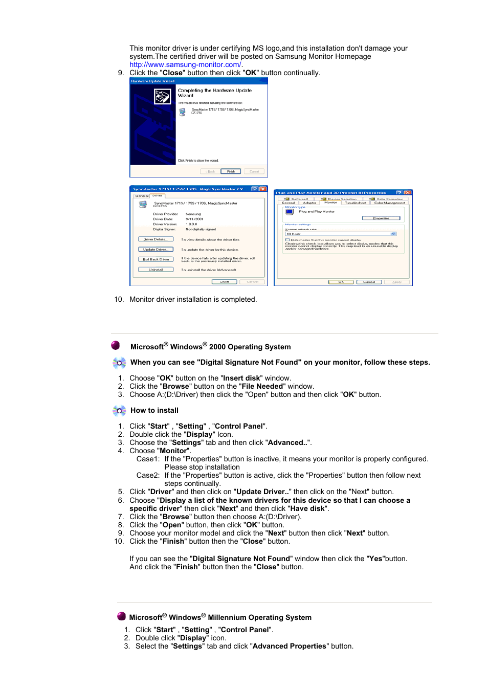 Samsung 172x User Manual | Page 22 / 69