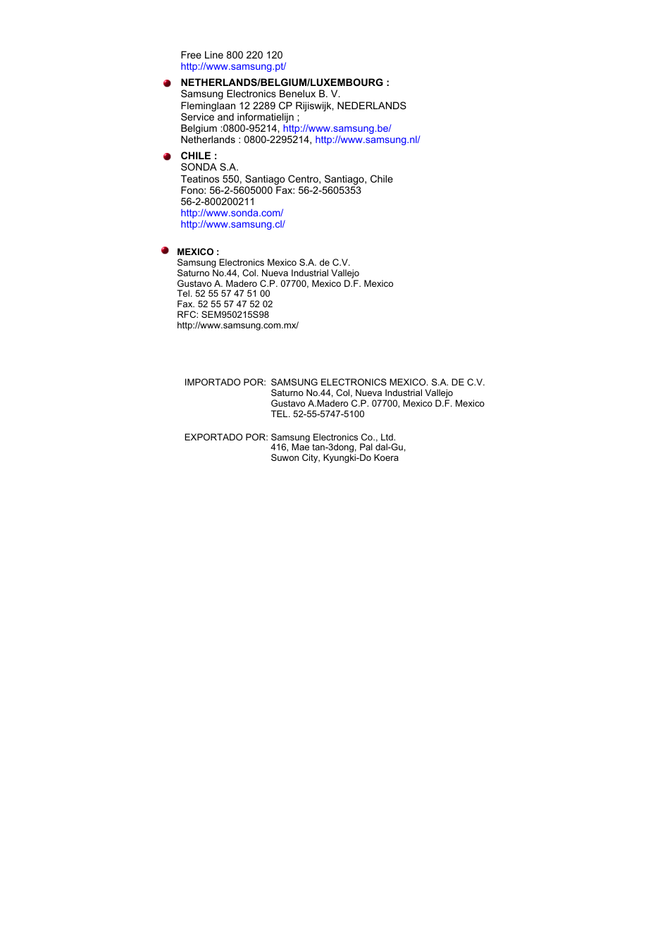 Samsung 172x User Manual | Page 58 / 69