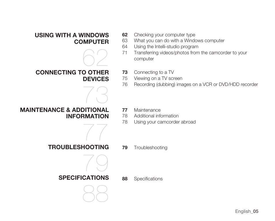 Samsung HMX-U100 User Manual | Page 17 / 102