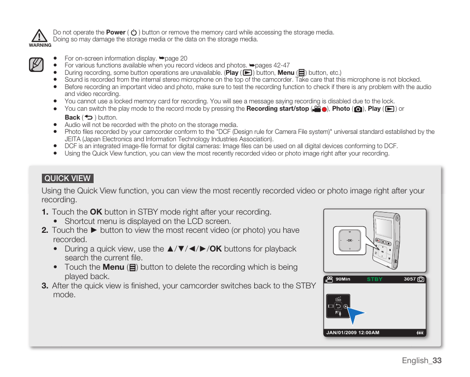 Samsung HMX-U100 User Manual | Page 45 / 102