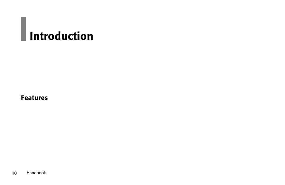 Overview, Introduction | Samsung 5400 User Manual | Page 10 / 184