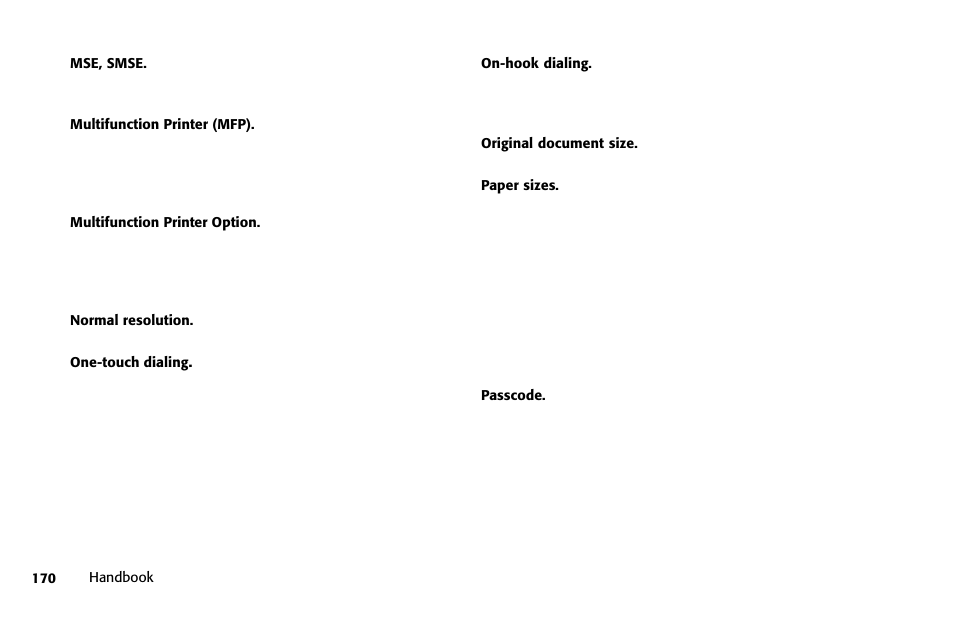 Samsung 5400 User Manual | Page 170 / 184