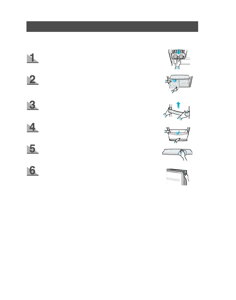 Removing and cleaning a c c e s s o r i e | Samsung RB1855SL User Manual | Page 11 / 15