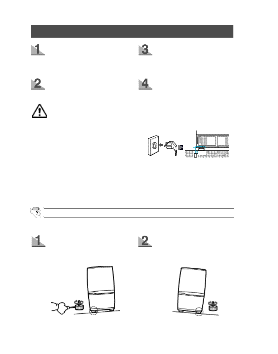 Installing the refrigerator/freezer, Installing the refrigerator/ freezer, Levelling | Warning | Samsung RB1855SL User Manual | Page 5 / 15