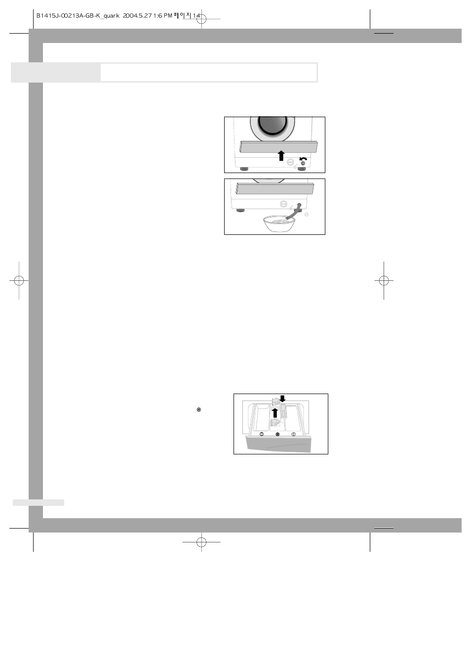 Maintaining the washing machine, Draining the washing machine in an emergency, Repairing a frozen washing machine | Cleaning the exterior, Cleaning the detergent drawer and recess | Samsung B1415J User Manual | Page 16 / 24