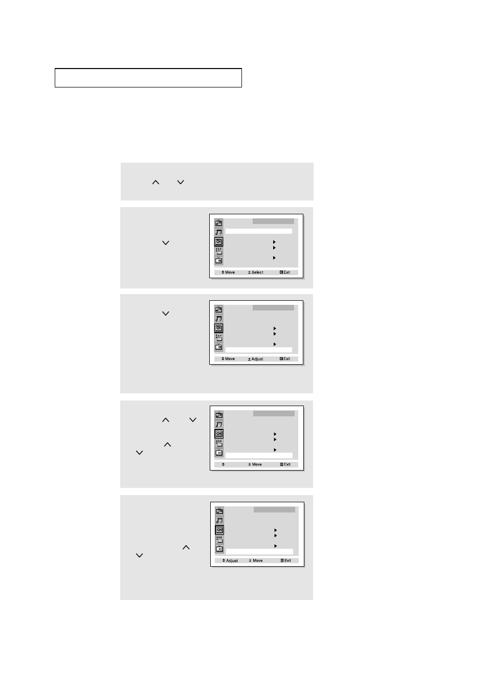Labeling the channels | Samsung HCM4215W User Manual | Page 35 / 67