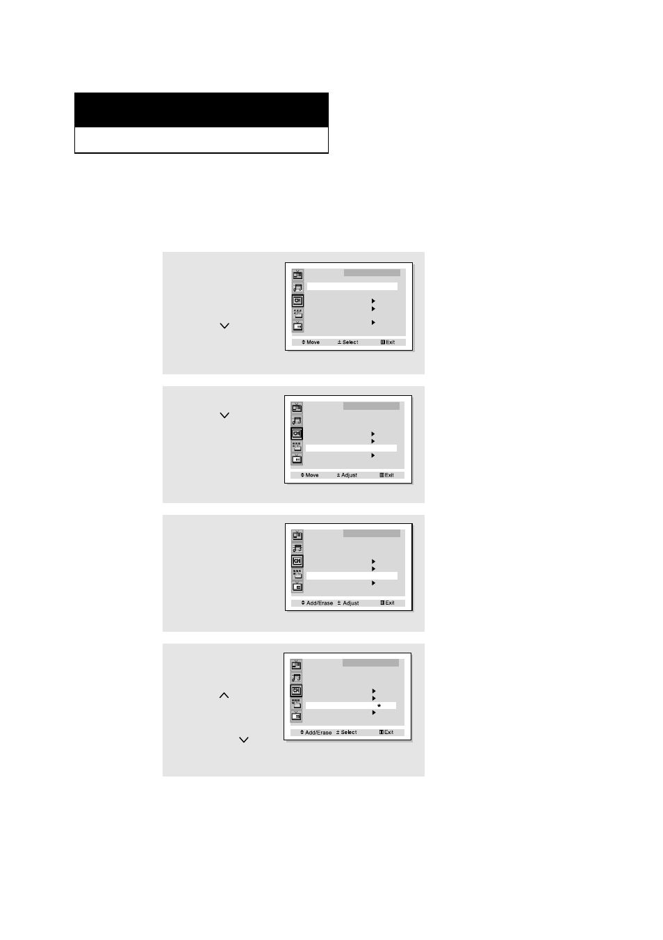 Fine tuning channels | Samsung HCM4215W User Manual | Page 44 / 67