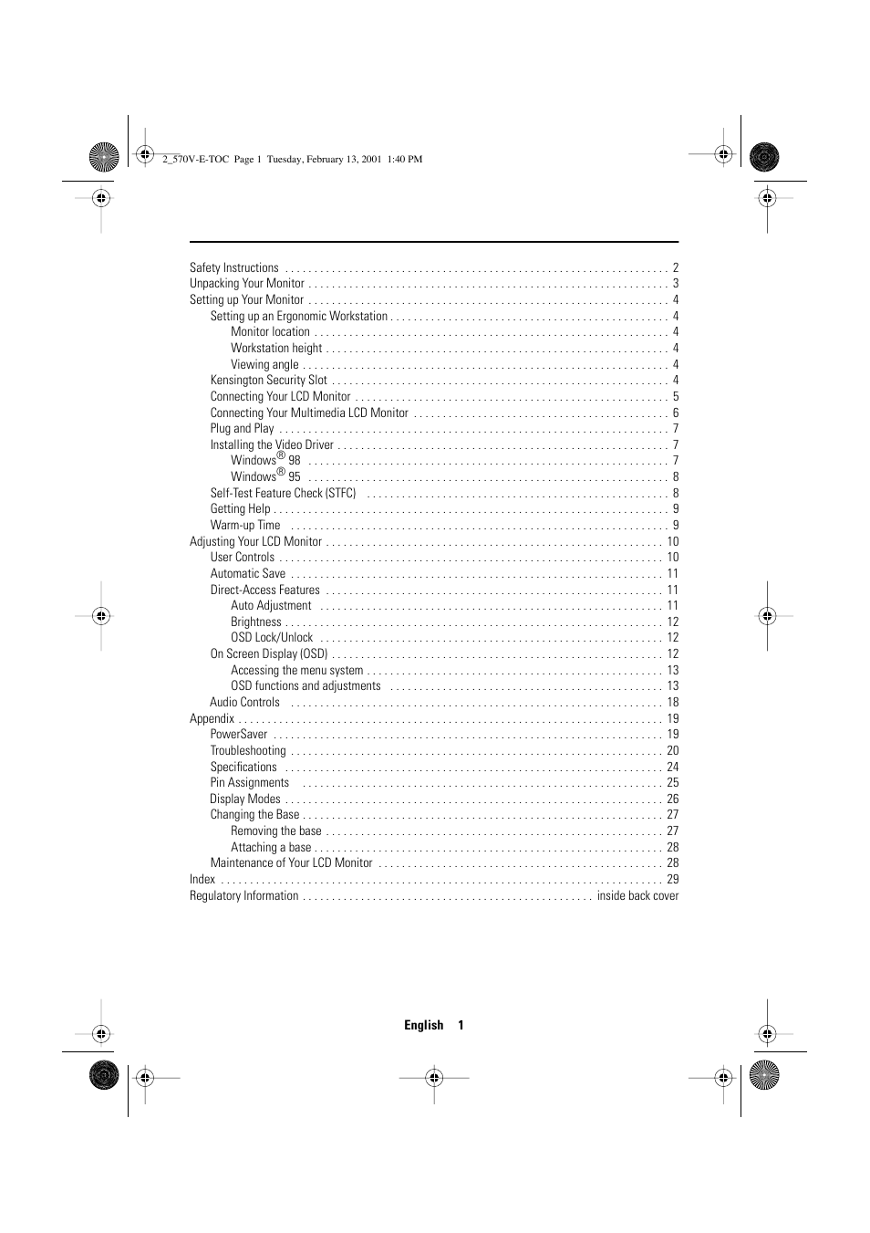 Samsung 570VTFT User Manual | Page 3 / 33