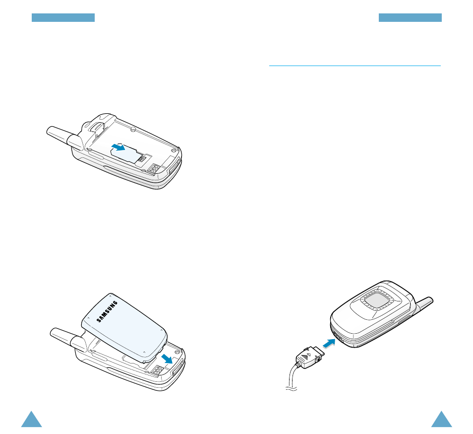 Charging a battery | Samsung GH68-03401A User Manual | Page 10 / 85
