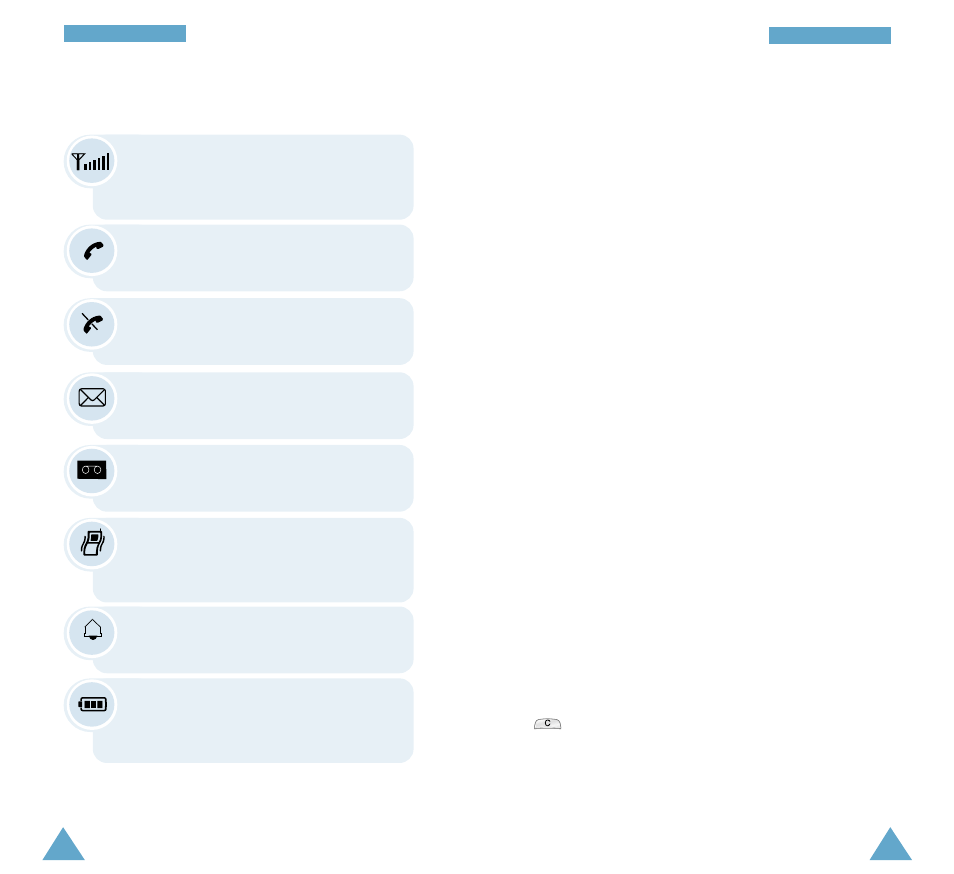 Backlight, External display, Mirror mode | Icons | Samsung GH68-03401A User Manual | Page 8 / 85