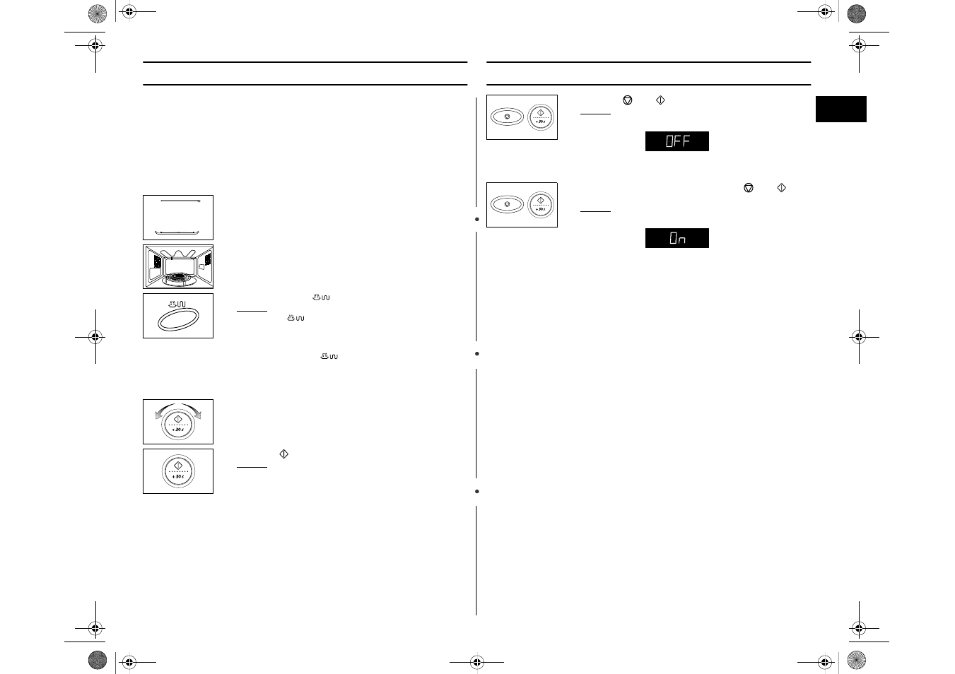 Combining microwaves and the grill, Switching the beeper off | Samsung CE2777NT User Manual | Page 13 / 24