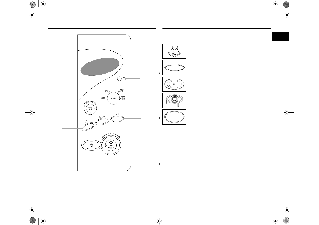 Control panel accessories | Samsung CE2777NT User Manual | Page 3 / 24