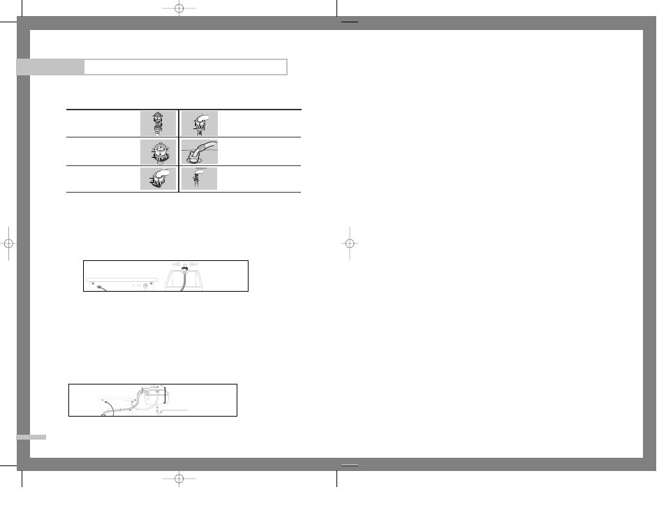 Connecting the water supply hose, Positioning the drain hose, Installing the washing machine | Samsung SWV-1200F User Manual | Page 6 / 25