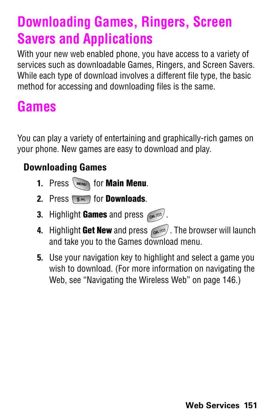 Games | Samsung GH68-04310A User Manual | Page 161 / 190