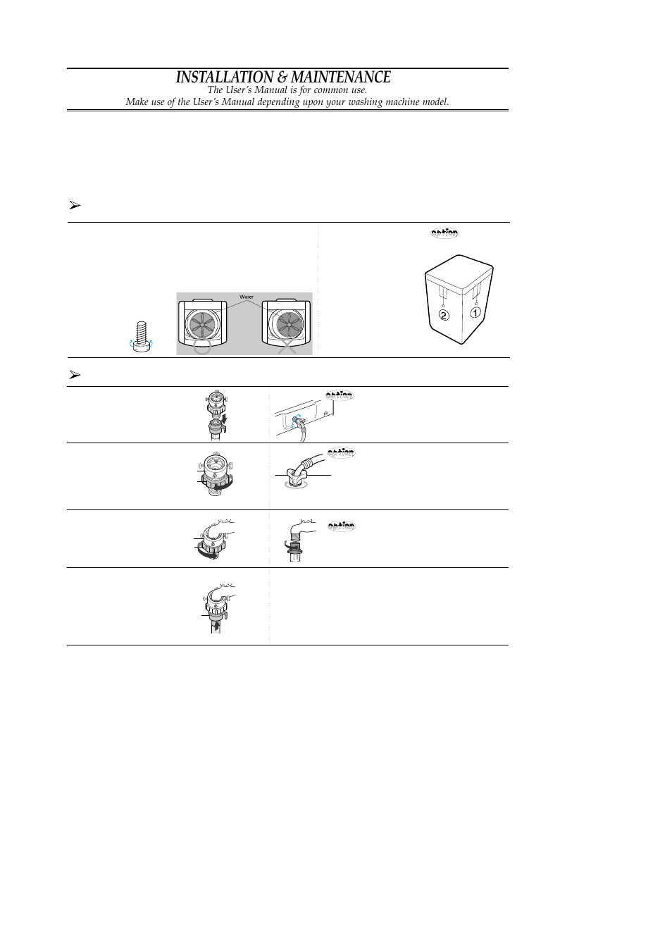 Trouble shooting, Installation & maintenance | Samsung DC68-02196A User Manual | Page 9 / 13