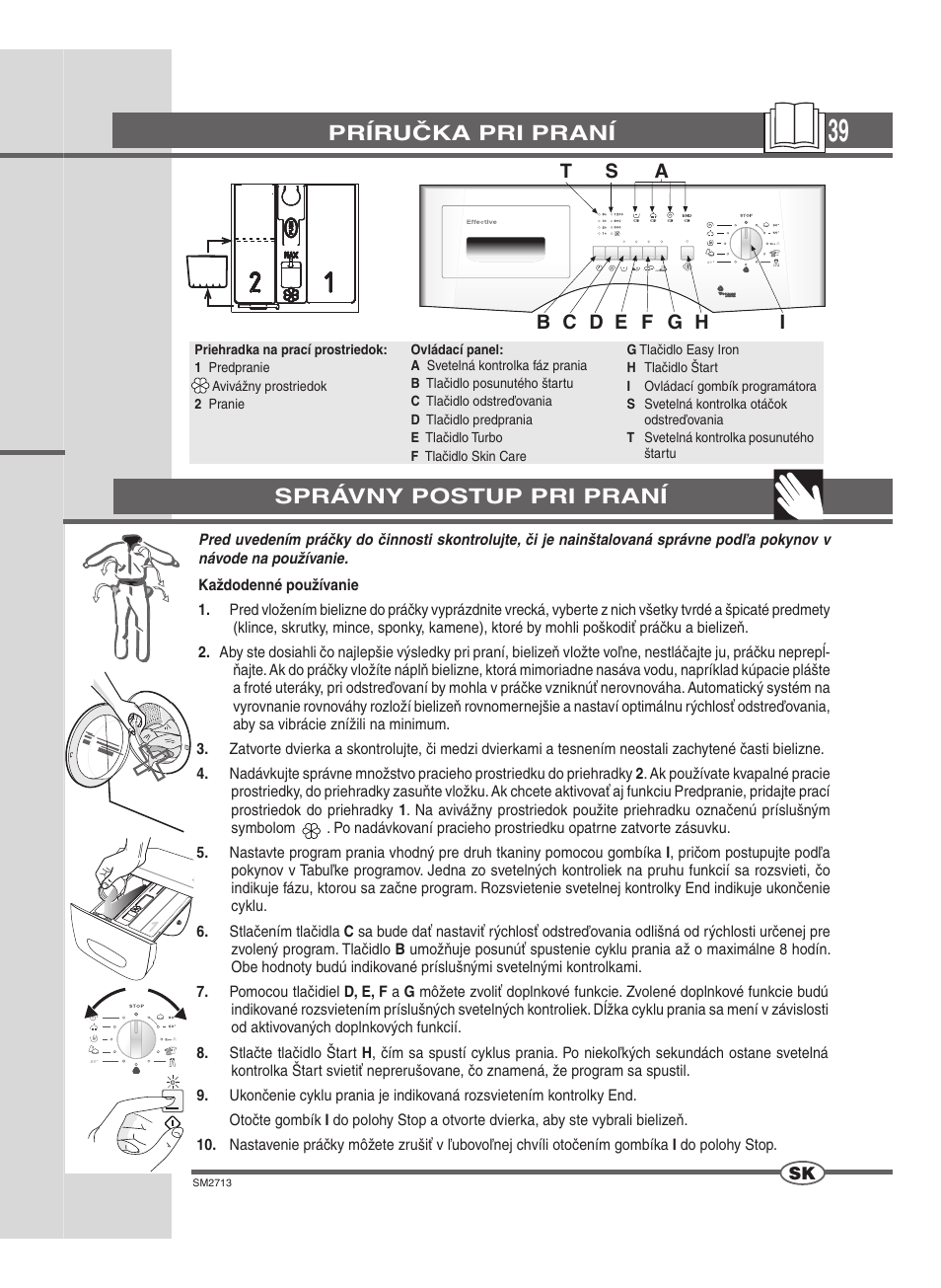 Technické charakteristiky | Ardo FLSN User Manual | Page 39 / 68
