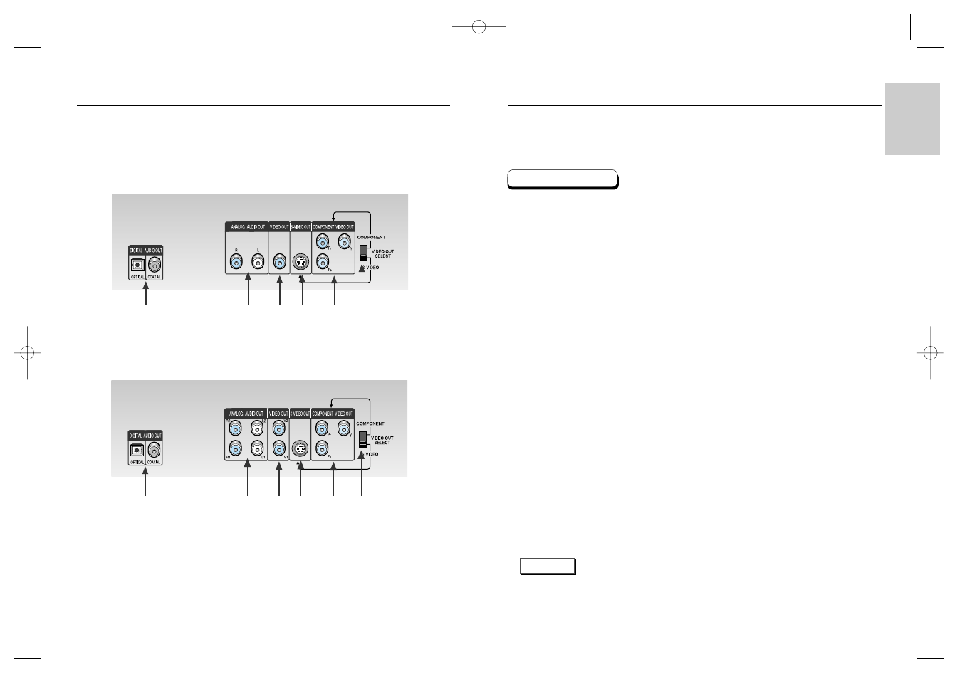 Description-rear panel | Samsung DVD-P538K User Manual | Page 7 / 29