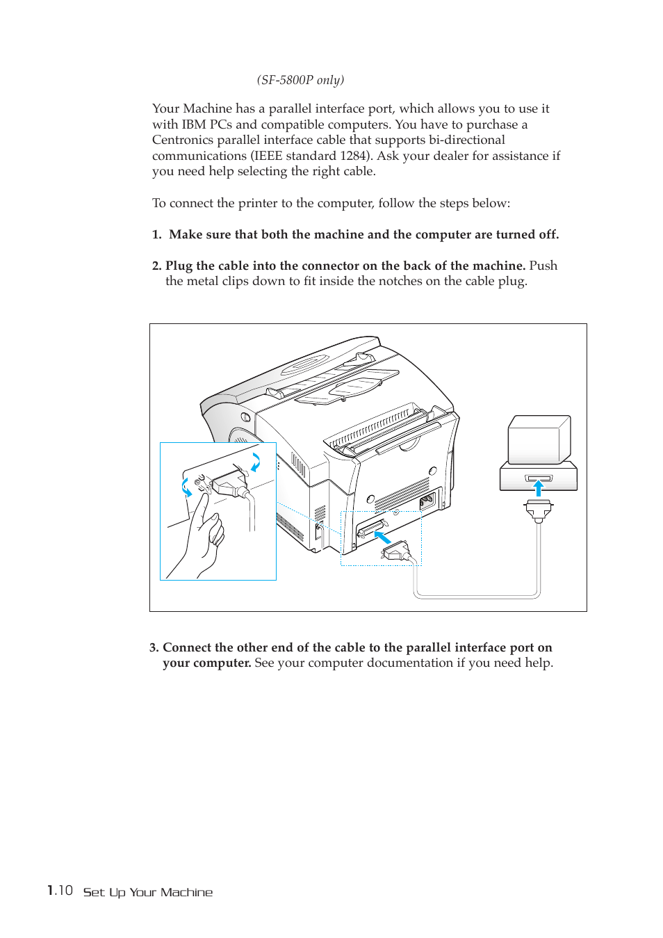 Samsung SF-5800P User Manual | Page 19 / 99