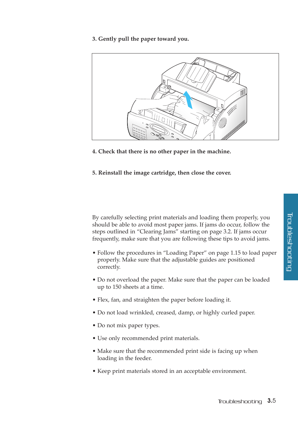 Samsung SF-5800P User Manual | Page 81 / 99