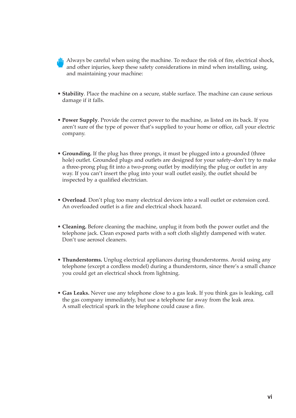 Important safety information | Samsung SF-5800P User Manual | Page 9 / 99