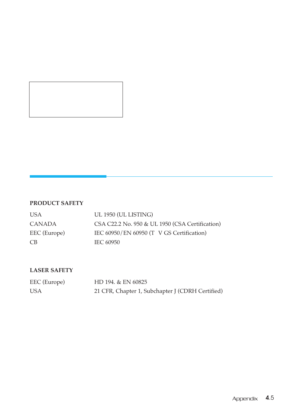 Safety information | Samsung SF-5800P User Manual | Page 97 / 99