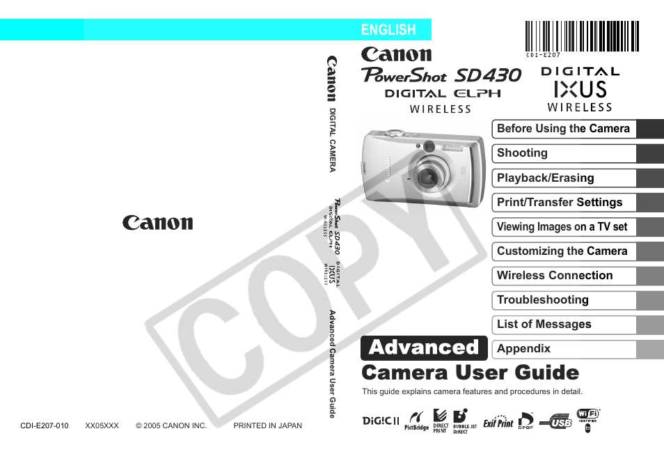 Samsung CDI-E207-010 User Manual | 147 pages