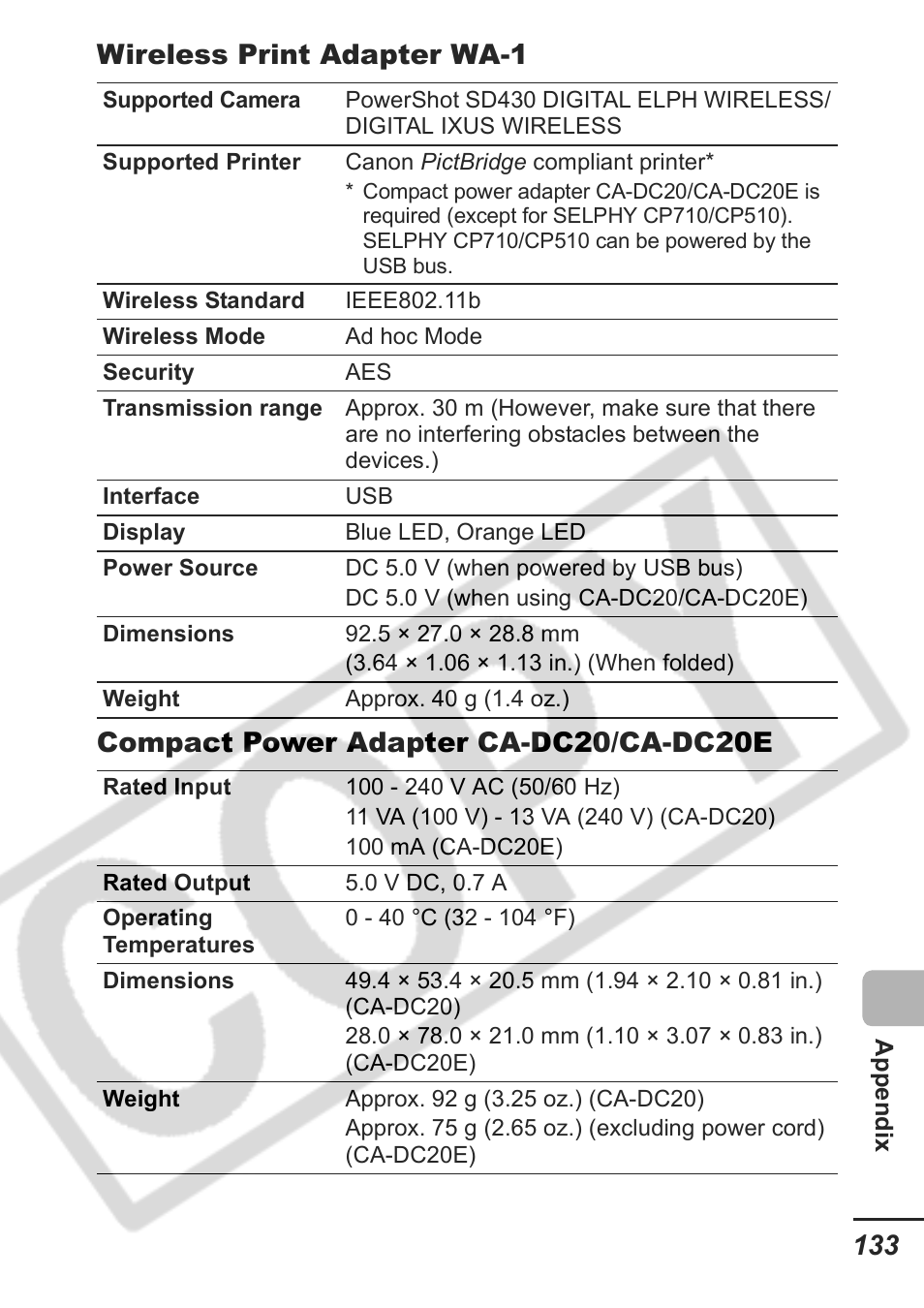 Samsung CDI-E207-010 User Manual | Page 135 / 147