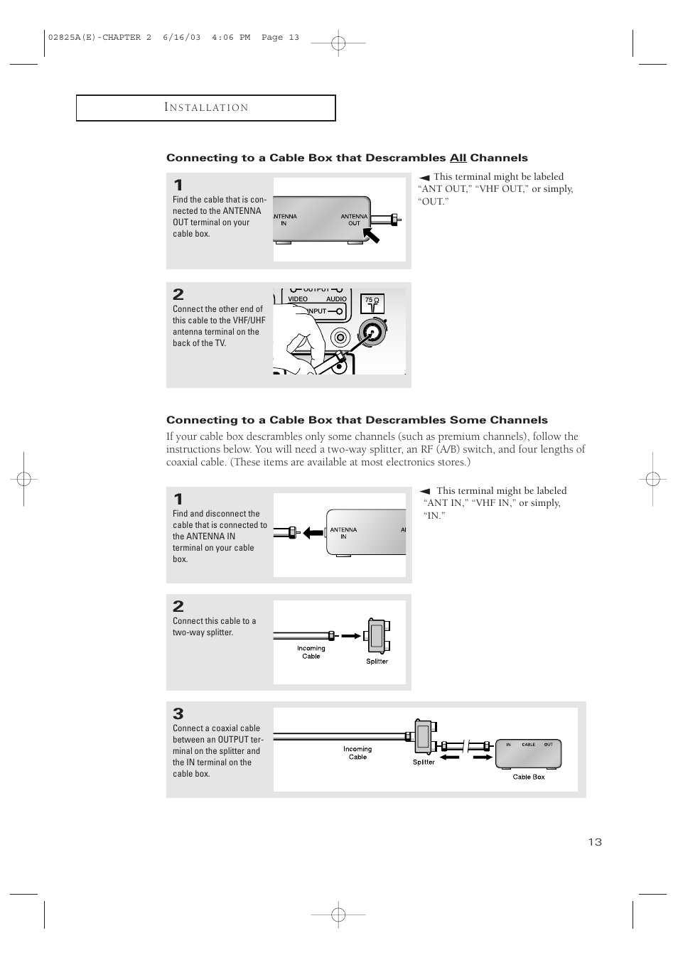 Samsung CT-20H4 User Manual | Page 13 / 37