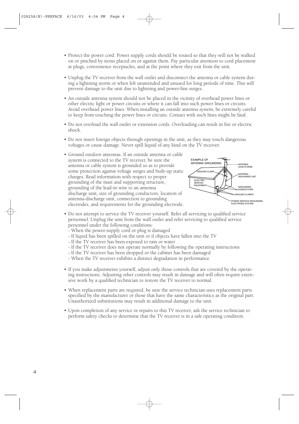 Samsung CT-20H4 User Manual | Page 4 / 37