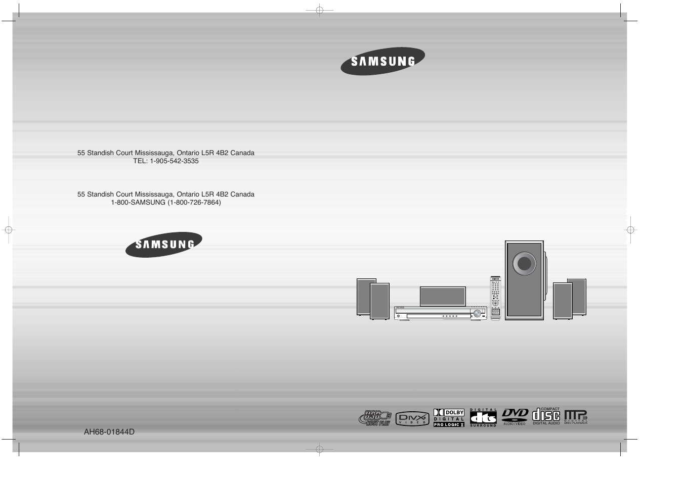 Samsung HT-Q40 User Manual | 37 pages