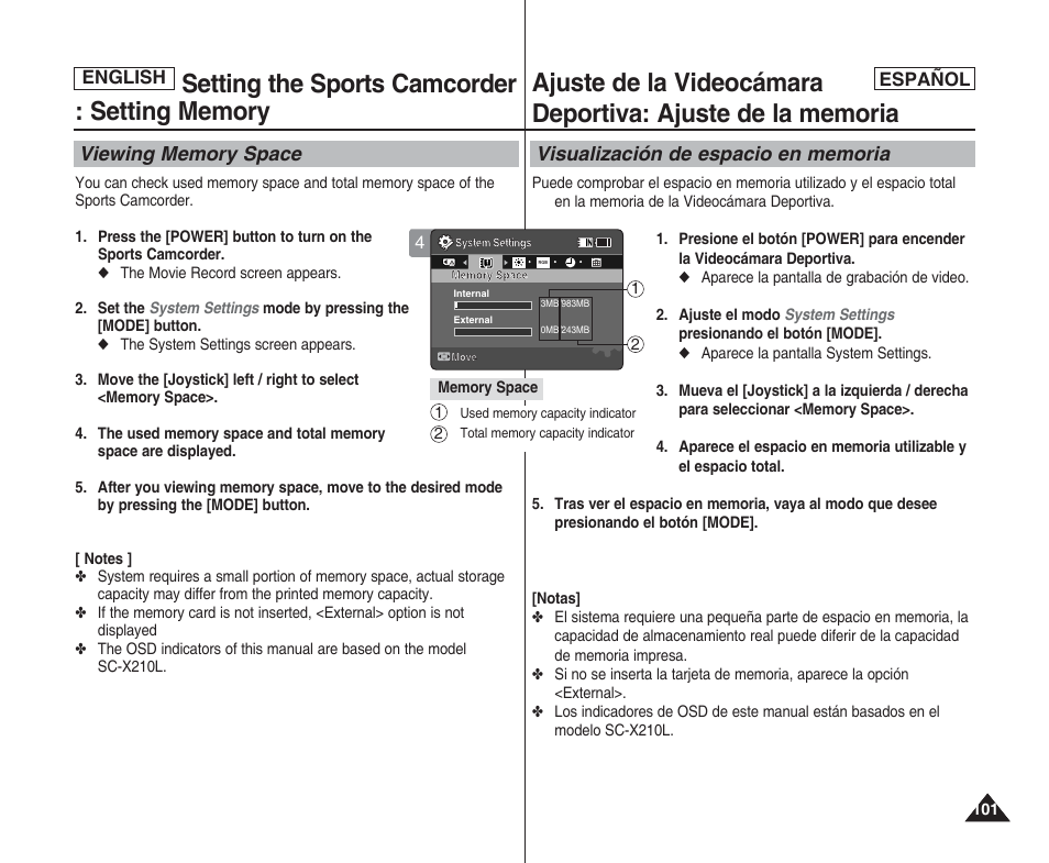 Samsung SC-X205L User Manual | Page 101 / 144