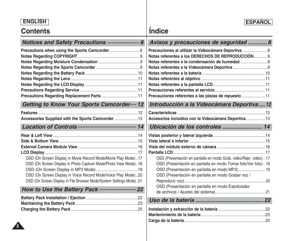 Samsung SC-X205L User Manual | Page 2 / 144