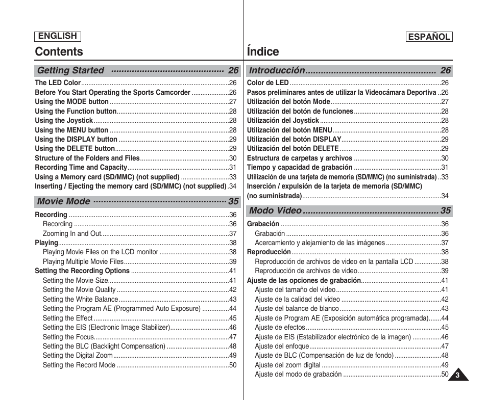 Samsung SC-X205L User Manual | Page 3 / 144