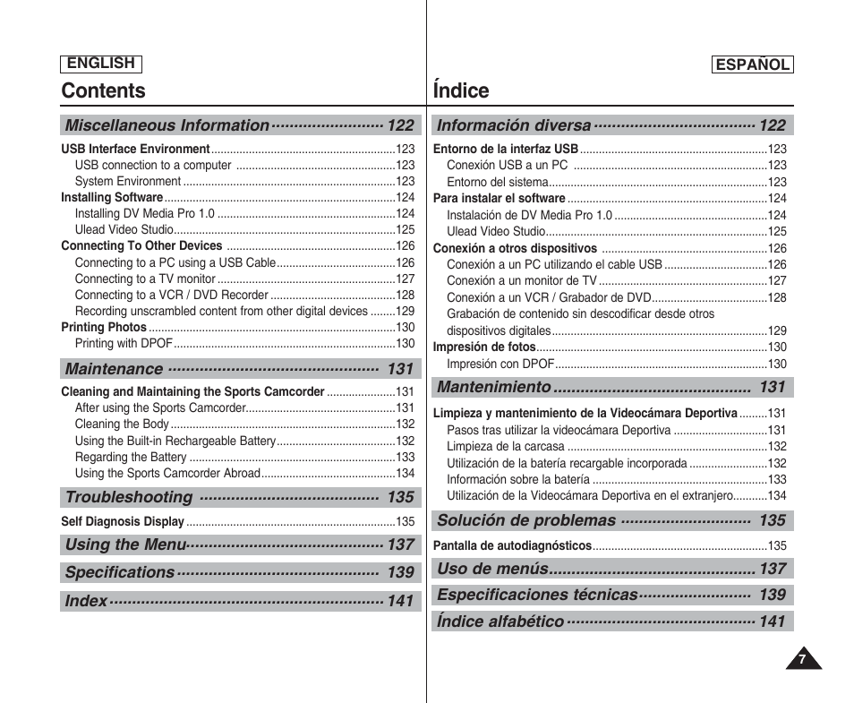 Samsung SC-X205L User Manual | Page 7 / 144