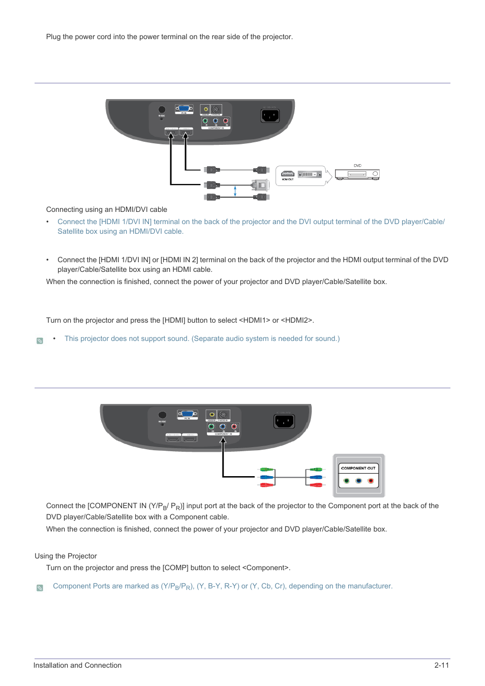 Samsung SP-A600B User Manual | Page 19 / 43