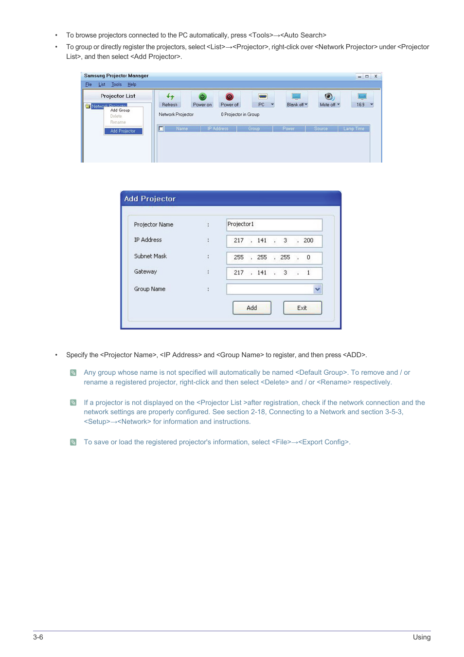 Samsung SP-F10M User Manual | Page 52 / 92