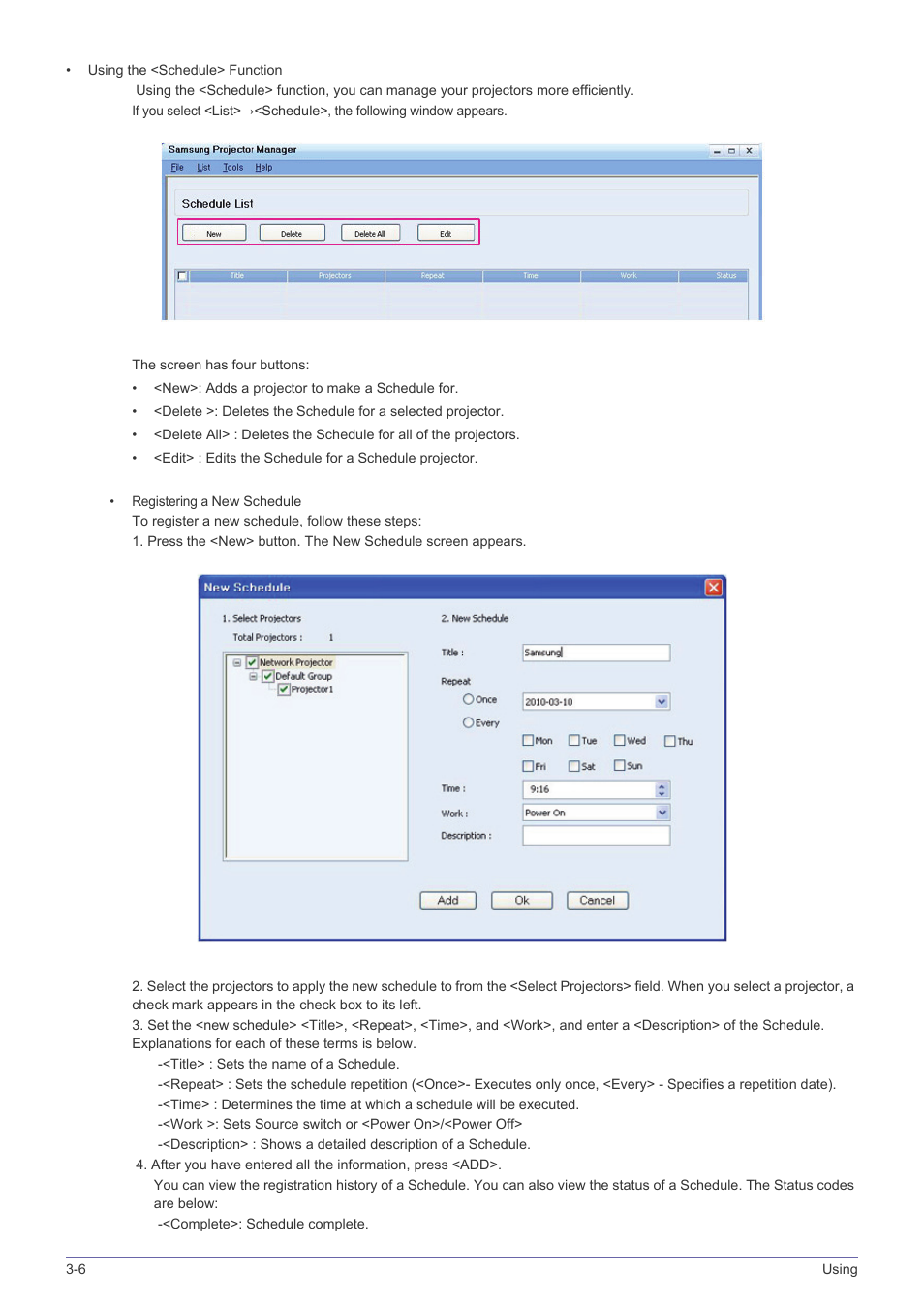 Samsung SP-F10M User Manual | Page 56 / 92