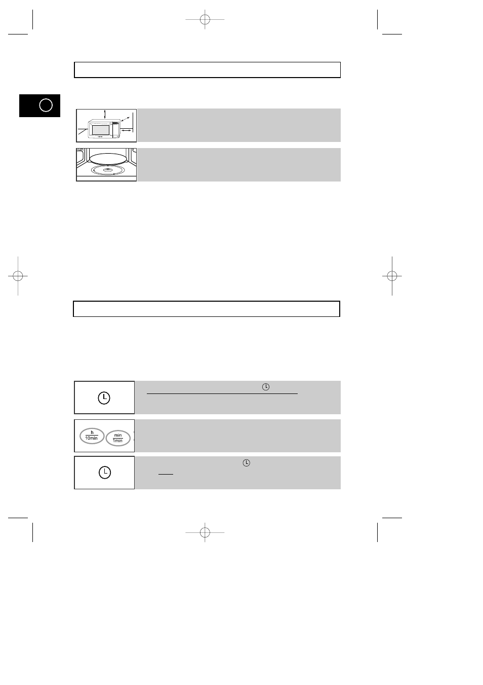 Installing your microwave oven | Samsung CE2933T User Manual | Page 12 / 49