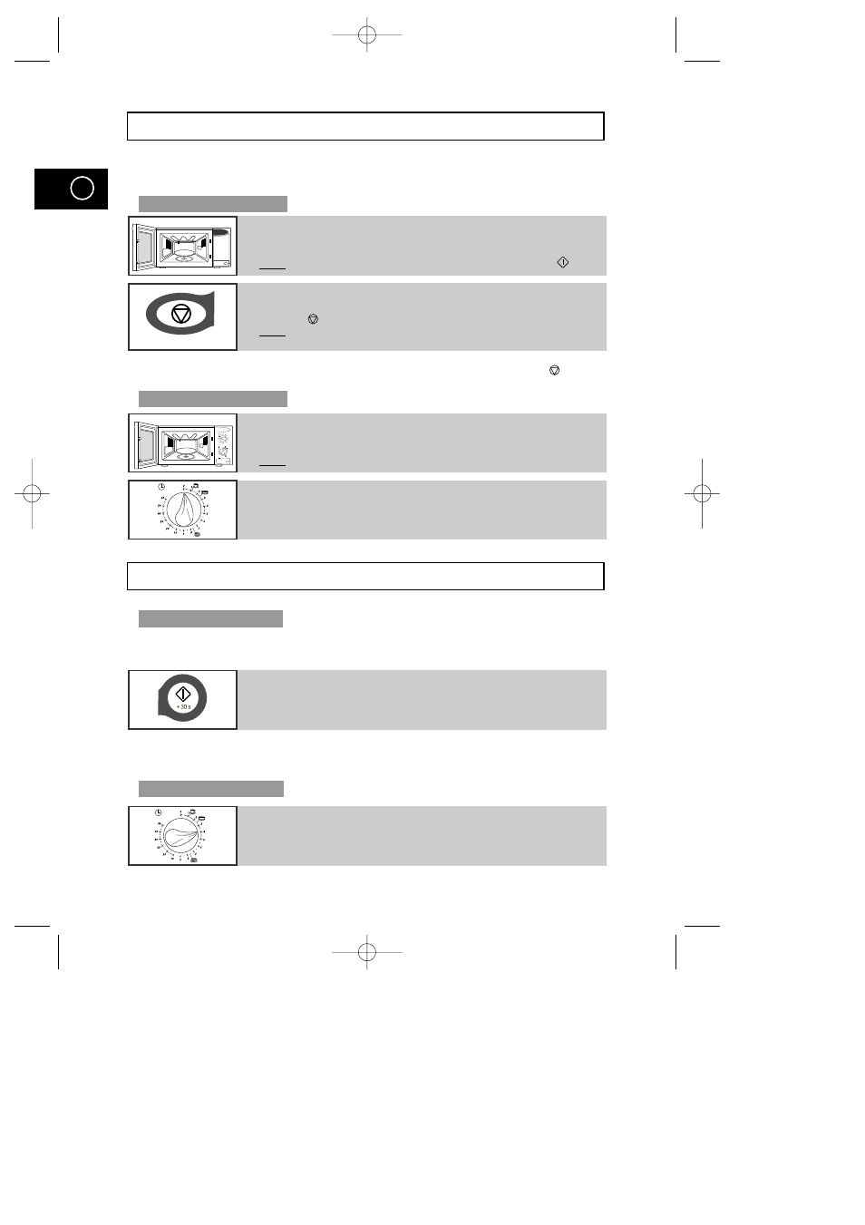 Stopping the cooking, Adjusting the cooking time | Samsung CE2933T User Manual | Page 18 / 49