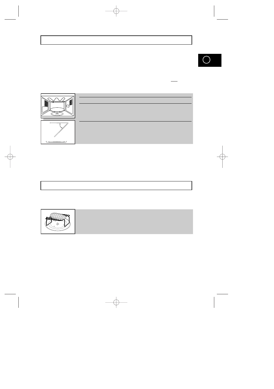 Choosing the heating element position, Choosing the accessories | Samsung CE2933T User Manual | Page 27 / 49