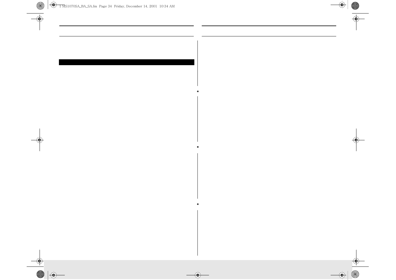 Warranty | Samsung MS1070BA User Manual | Page 34 / 40