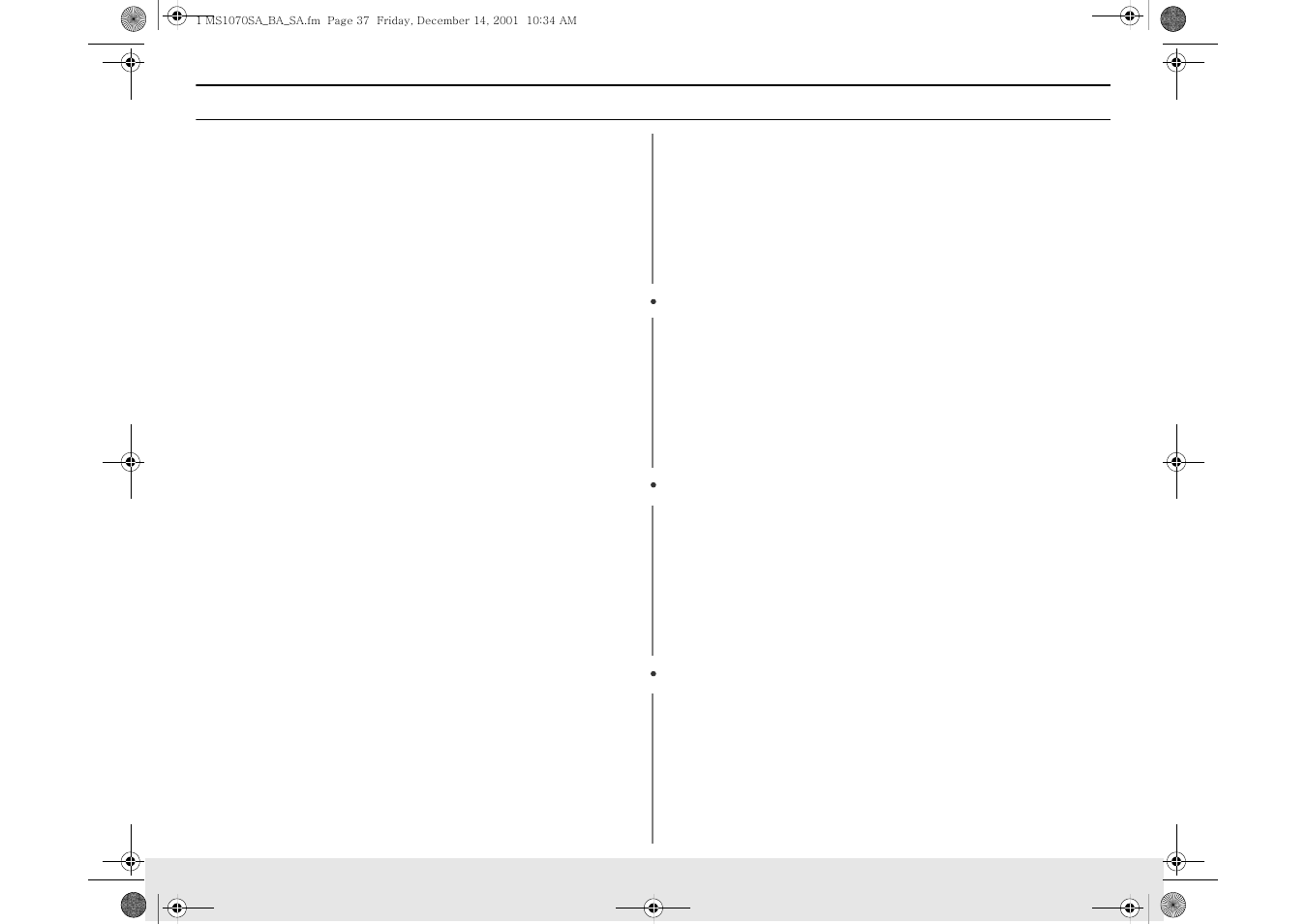 Samsung MS1070BA User Manual | Page 37 / 40